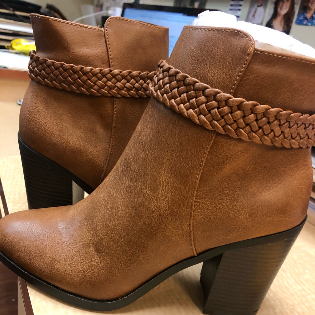 Brand New Bamboo Brand Size 9 Booties